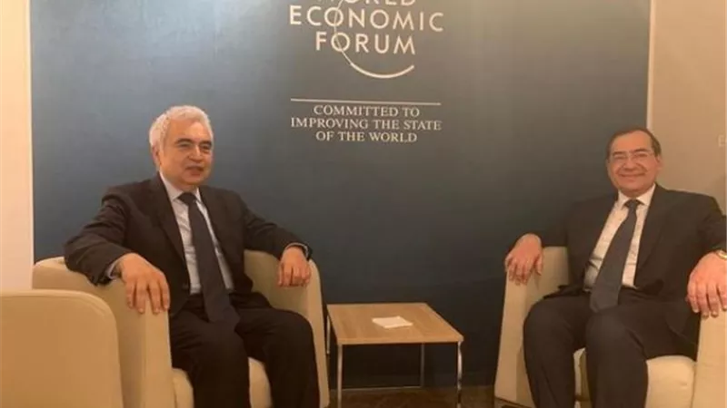 وزير البترول يبحث في دافوس التحضير لقمة المناخ ودعم التحول الطاقى وزيادة الاستثمارات