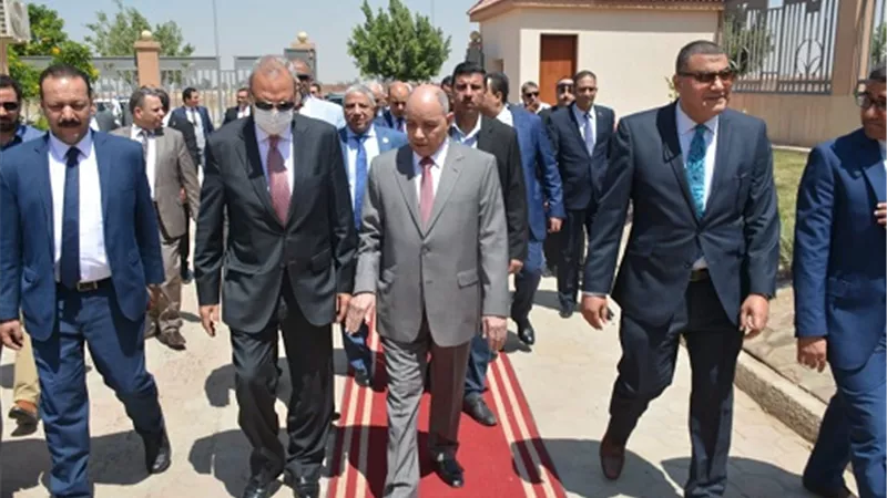 ابوزيد والهجان يفتتحان مقر النيابة الإدارية بمدينة العبور القسم الثاني.. صور