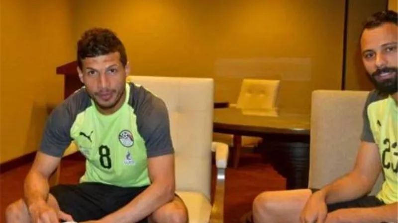 شاهد.. طارق حامد يوجه التهنئة لـ جنش بمناسبة عيد ميلاده