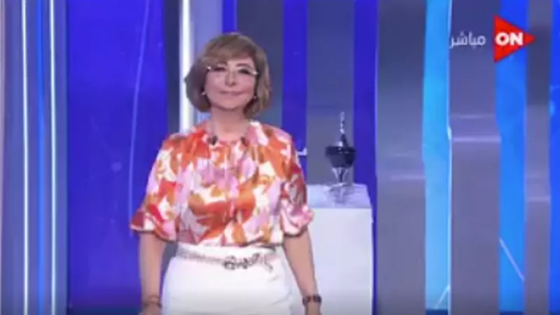 لميس الحديدى تعلق على ازمة شيرين وحسام حبيب على الهواء