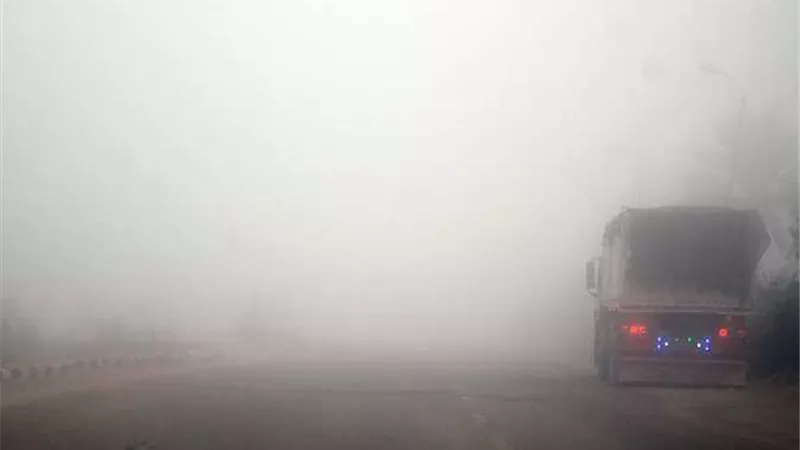 الارصاد تحذر من انخفاض كبير في الرؤية الأفقية علي الطرق الزراعية