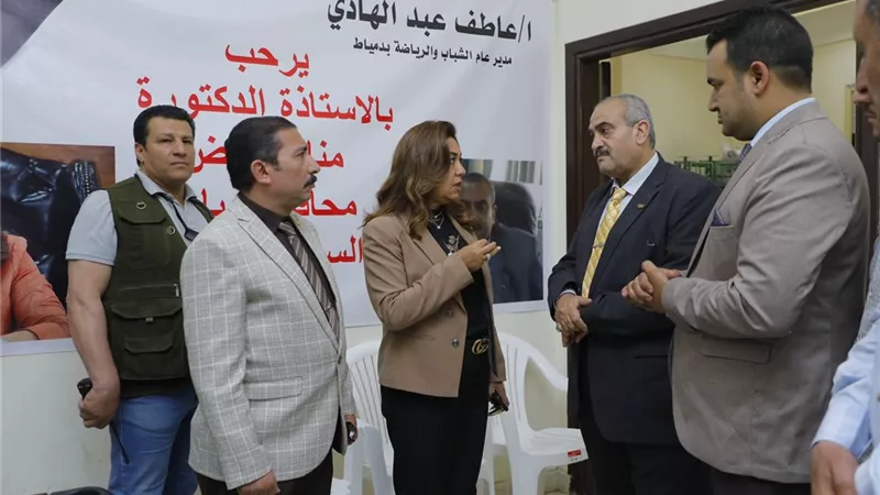 محافظ دمياط تستكمل إفتتاح مشروعات العيد القومى..وتبدأ بمركز شباب أولاد حمام