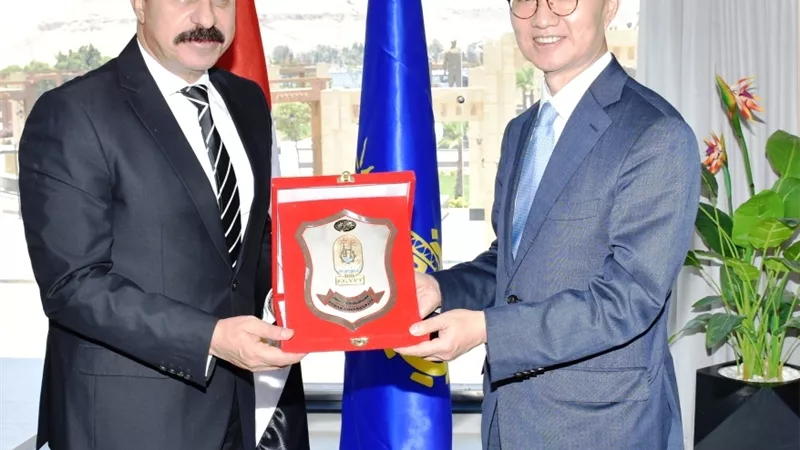 عمدة جوانجو: الباب مفتوح أمام تعاون بناء بين المدينة الكورية وأسوان