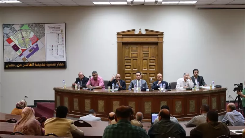 رئيس جهاز العاشر: إنشاء مجمعات رياضية بالمدينة و٢ مليون حصيلة مزاد وحدات خدمية