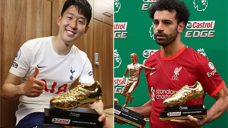 محمد صلاح يوجه رسالة إلى سون بعد فوزه بجائزة الحذاء الذهبي