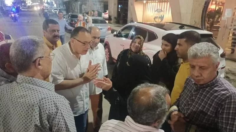 محافظ الشرقية يتابع أعمال الرصف والتطوير الجارية بشوارع مدينة الزقازيق