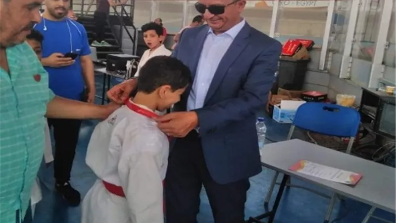 فوز٣ براعم من نادى شبين القناطر فى منافسات بطولة القليوبية للكاراتية