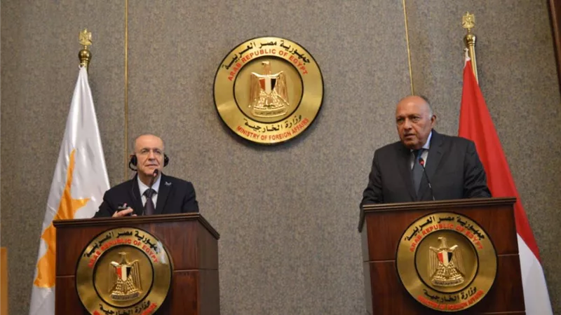 وزير الخارجية ونظيره القبرصي يؤكدان عمق العلاقات التي تربط البلدين