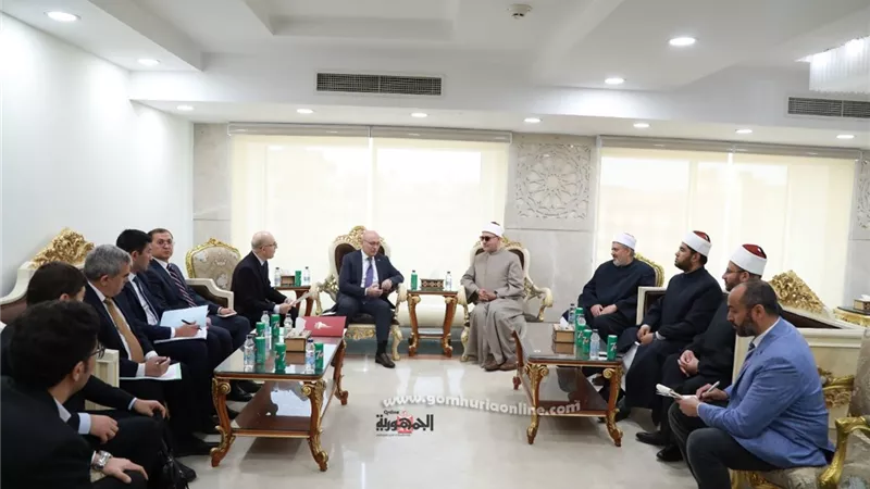 أمين «البحوث الإسلامية» يلتقي وفدًا من «أوزباكستان» لمناقشة التعاون العلمي وتدريب الأئمة على مواجهة الفكر المتطرف
