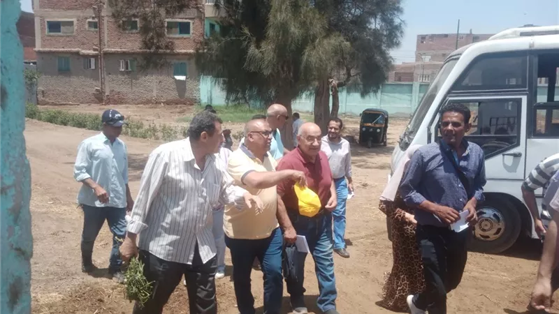 انطلاق قافلة ارشادية زراعية وبيطرية لزراعة عين شمس