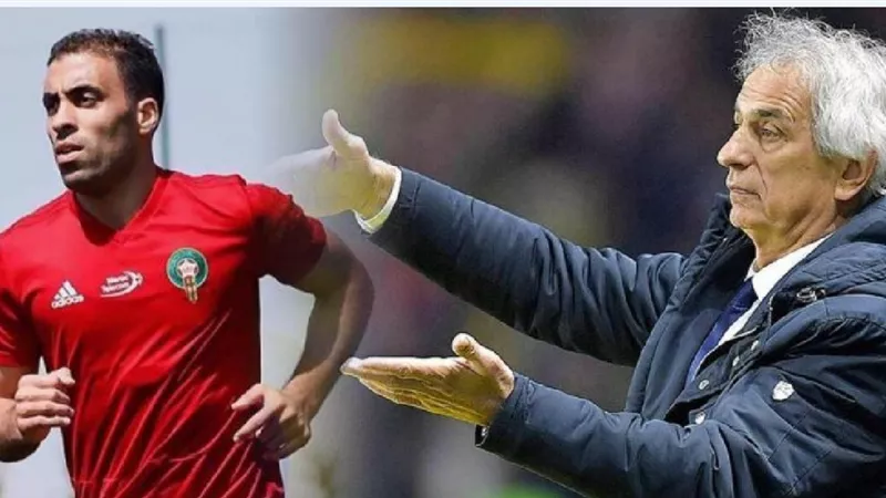 تعرف على سر إستبعاد خاليلوزيتش لمهاجم منتخب المغرب من القائمة