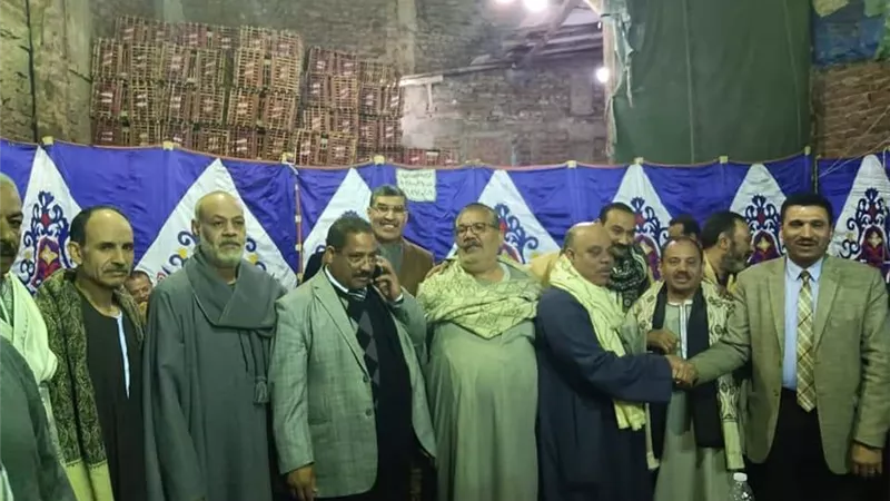 الصلح خير بين اولاد جلال و ابو الحسن بالمنيا