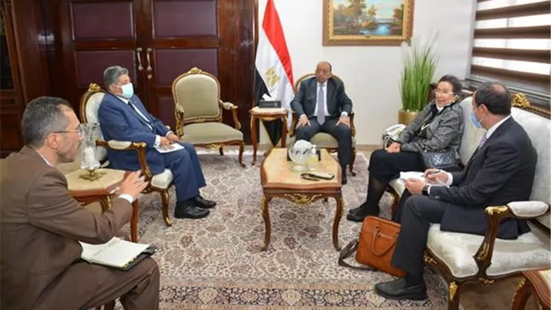 شعراوى يتابع جهود شركة 