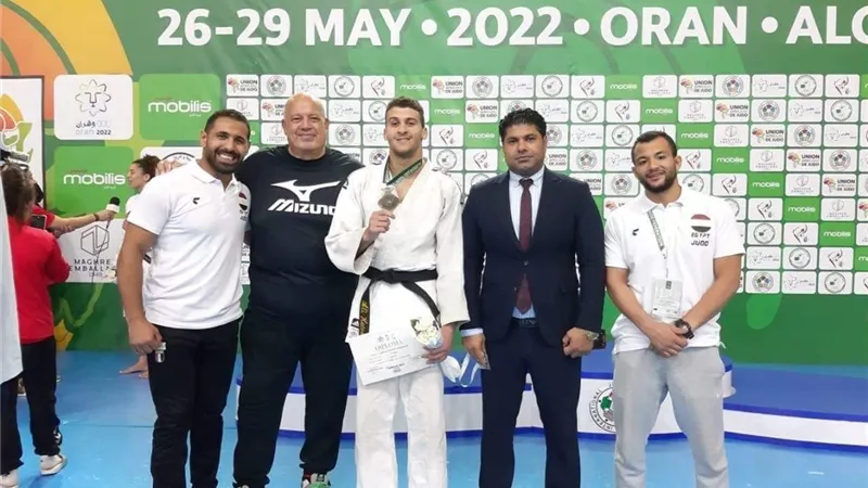 عبد الرحمن عبد الغنى يتوج ببرونزية البطولة الأفريقية للجودو بالجزائر
