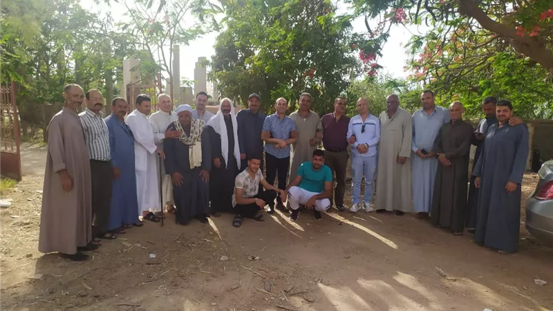 نواب مستقبل وطن بالسويس يشهدون الصلح بين عائلتين بجنيفة