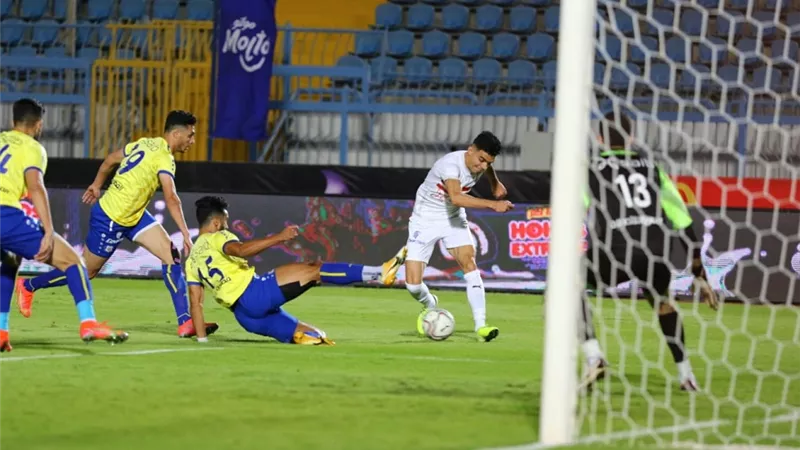 الشوط الأول.. الزمالك يتقدم بهدف بن شرقى امام الاسماعليى