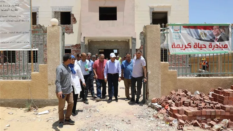 محافظ المنيا يتفقد مشروعات 