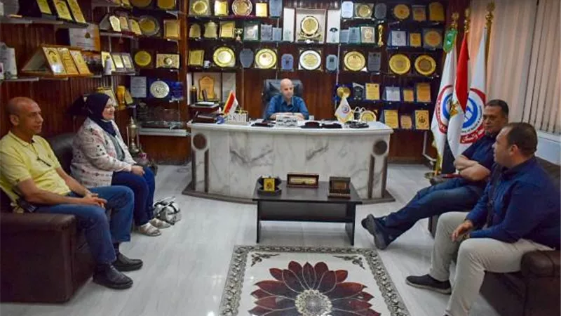 وكيل الصحة بالشرقية يشكر دفعة ٢٠٠٦ بطب الزقازيق لتقديمها أجهزة طبية للمستشفيات