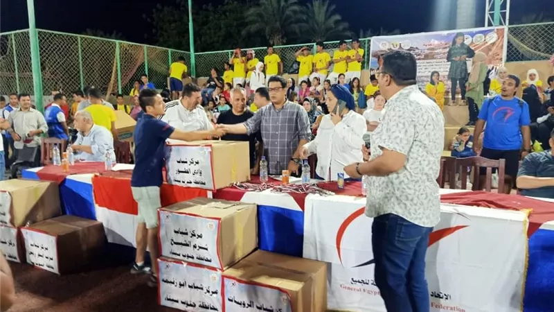 ختام دوري الرياضه للجميع بمدينه شرم الشيخ