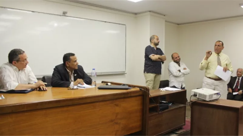 مهندسين القاهرة تنظم ورشة عمل لمناقشة آليات تحصيل الدمغة الهندسية.. صور