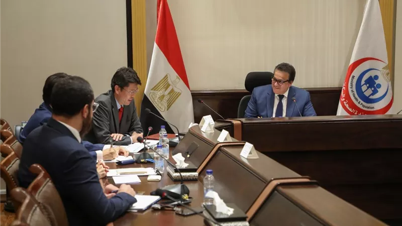 وزير الصحة يبحث التعاون مع الـ«جايكا» لدعم منظومة التأمين الصحي الشامل