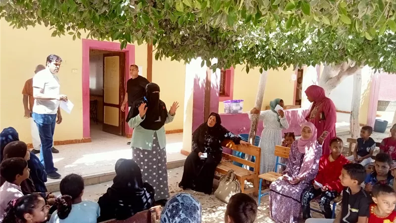 جامعة القناة توجه قوافل شاملة لقرى القنطرة بالإسماعيلية..صور
