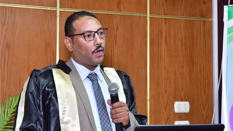 ماجستير لهيثم الغبيري في إدارة الأعمال من جامعة سوهاج