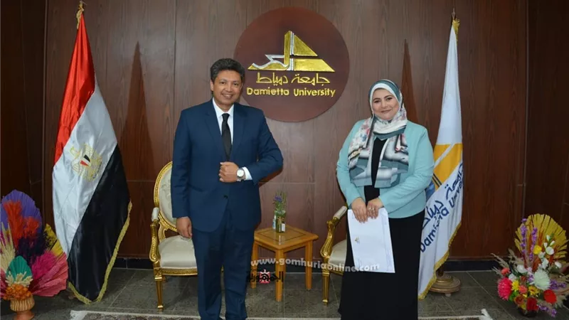 تعيين وكيل جديد لكلية علوم دمياط لشئون خدمة المجتمع