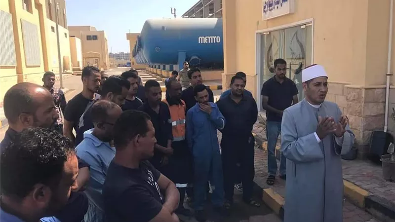 استكمال حملات التوعية الداخلية للعاملين بشركة المياه