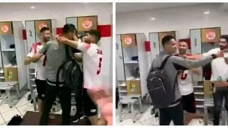 سيد عبدالحفيظ يعنف بدر بانون بسبب ظهوره فى غرفة ملابس الوداد