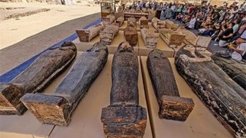سقارة تبهر العالم.. الكشف عن أكبر خبيئة برونزية بـ