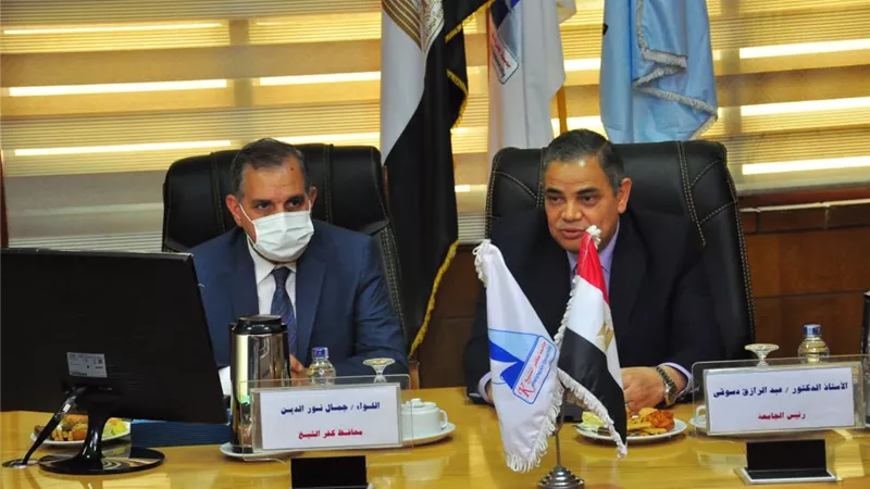 اجتماع مجلس جامعة كفر الشيخ اليوم