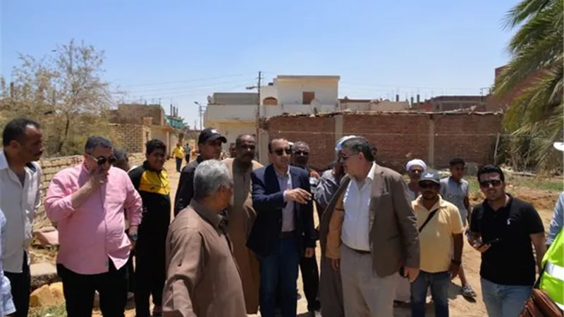 انتهاء مشاكل الرشح والمياه الجوفية بالمجاورة 14 في الإسماعيلية..صور