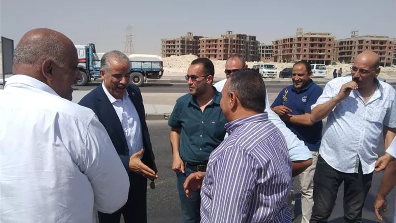 جهاز مدينة 15 مايو : خطة لتطوير ورفع كفاءة طريق الأتوستراد