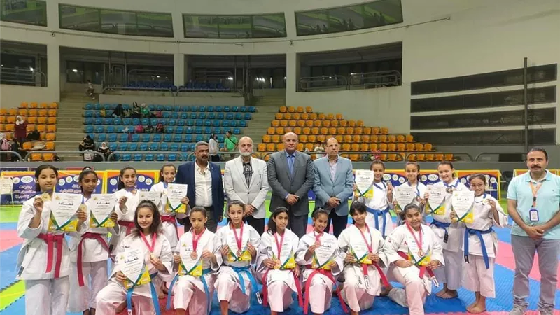 انطلاق بطولة منطقة الجيزة للكاراتيه باستاد القاهرة