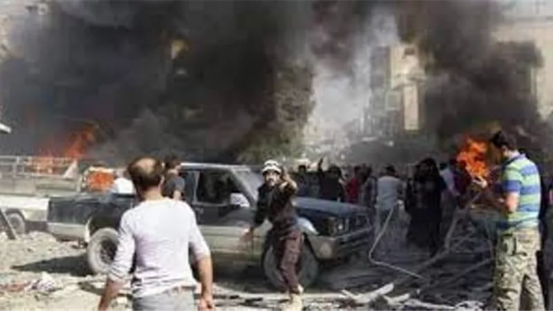 مقتل وإصابة عشرات المسلحين فى انفجار مستودع أسلحة بريف إدلب