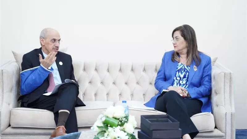 وزيرة التخطيط تبحث مع رئيس مجموعة البنك الإسلامي انطلاق الاجتماعات السنوية بشرم الشيخ