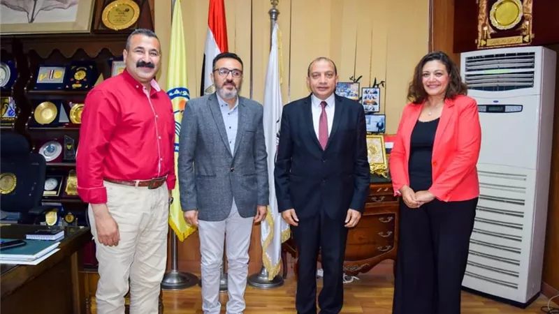 اتفاقية تعاون بين جامعة بني سويف والهيئة الإنجيلية