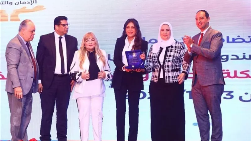 وزارة التضامن الإجتماعى تُكرم ريهام حجاج عن مسلسلها 