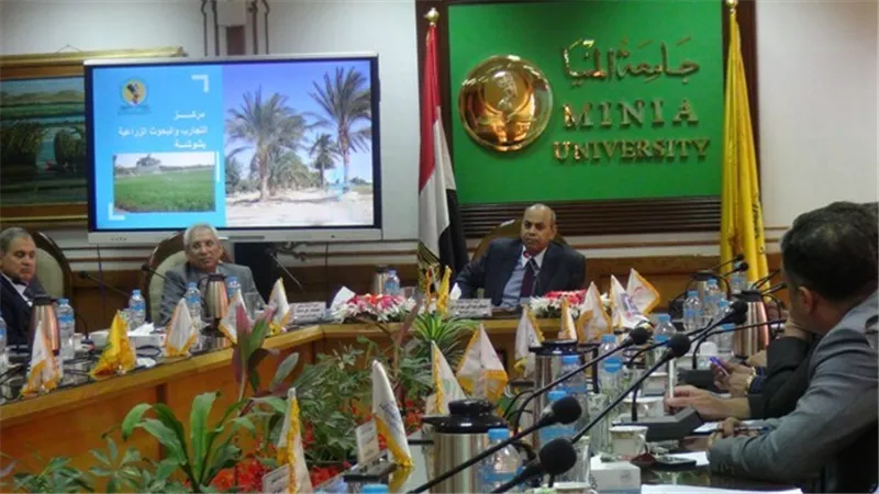 أعضاء مجلس جامعة المنيا يتفقدون المستشفى الثلاثي وملحقه للعمليات