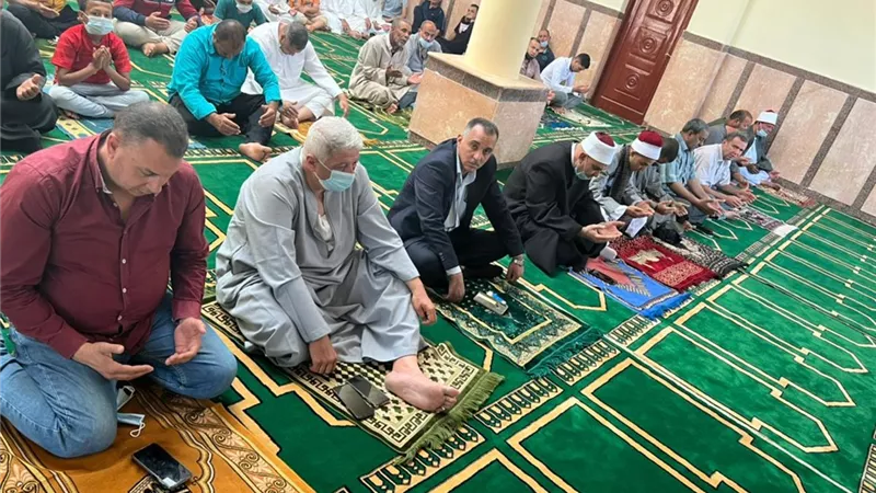 افتتاح تجديدات مسجدين في كفر الشيخ..صور