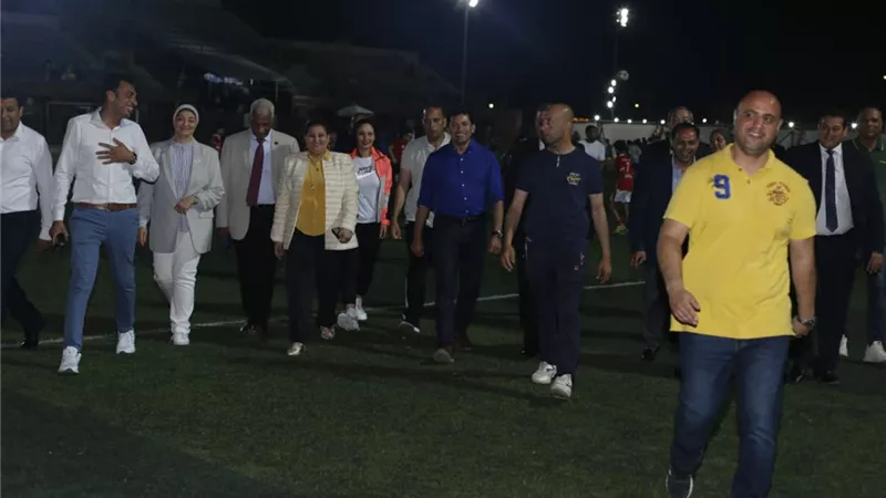وزير الرياضة يشهد اللقاء التنافسي التقييمي للاعبي المشروع القومي للموهبة والبطل الأوليمبي بالإسكندرية