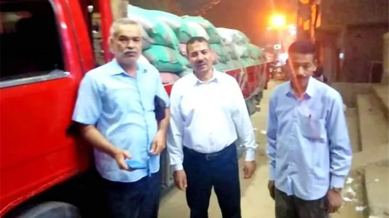 ضبط 7 طن أقماح قبل توريدها لجهات غير حكومية بسوهاج