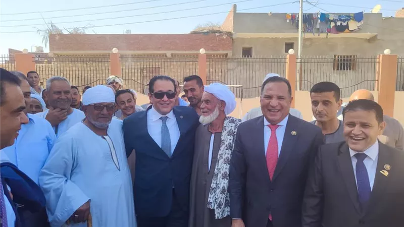 عابد ونواب الشعب ينجحون في انهاء خصومه ثارية بأطفيح برعاية النائب شحاته أبو زيد