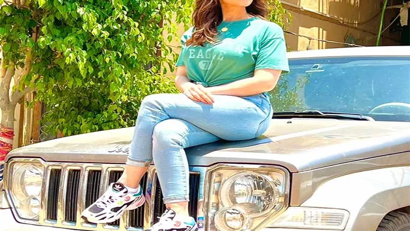 شاهد.. إطلالة ساحرة للفنانة ندى عادل عبر السوشيال ميديا