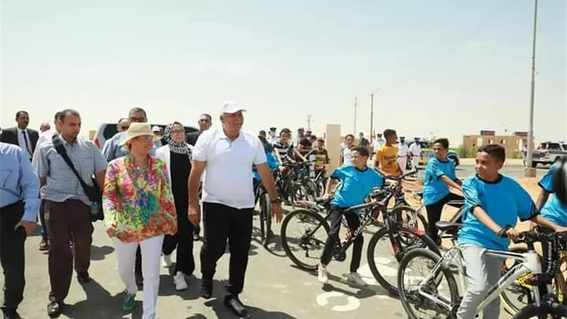 الخارجة أول مدينة صديقة للمناخ والطبيعة