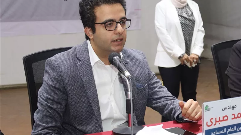صبرى: أدعو شباب المهندسين لتكثيف الدورات التدريبية للحصول على فرص عمل
