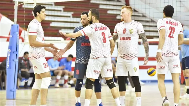 رسميا.. الزمالك يعلن تجديد تعاقده مع نجم فريق الطائرة