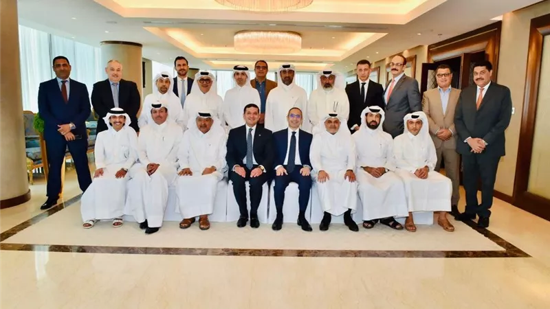 عبدالوهاب يلتقي رابطة رجال الأعمال القطريين ..والاتفاق على تنفيذ عدد من المشروعات المشتركة