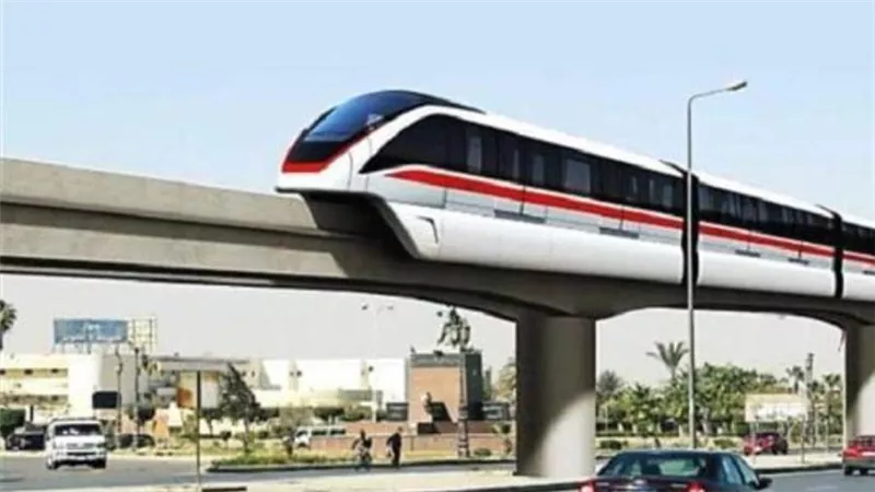 تحويلات مرورية لتنفيذ الأعمال الإنشائية بمشروع المونوريل بمحور المشير بالقاهرة